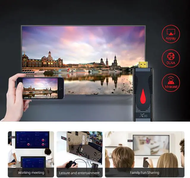 Alt view image 5 of 5 - S400 TV Stick Android 10 Allwinner H313 Quad Core 4K 60fps H.265 2.4G Wifi Google Player Youtube 2GB 16GB TV Box