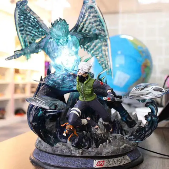 Alt view image 2 of 5 - Anime Figure GK Susanoo Hatake Kakashi Can Emit Light Anime Manga Statue Action Figure Boxed Doll Model Toy Decoration