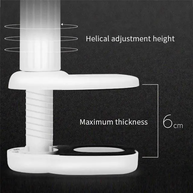Alt view image 3 of 5 - lamp USB led Table Lamp  Table lamp with Clip Bed Reading book Light LED  lamp Table Touch 3 Modes