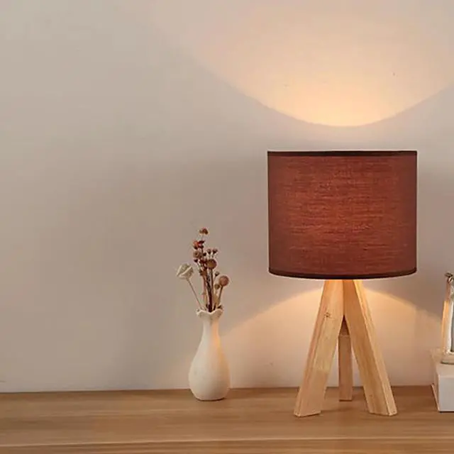 Main image of Bedsides Table Lamps Night Table Lamps Art Deco Modern Desk Lights Living Room Bedroom LED E27 Nordic Home Lighting