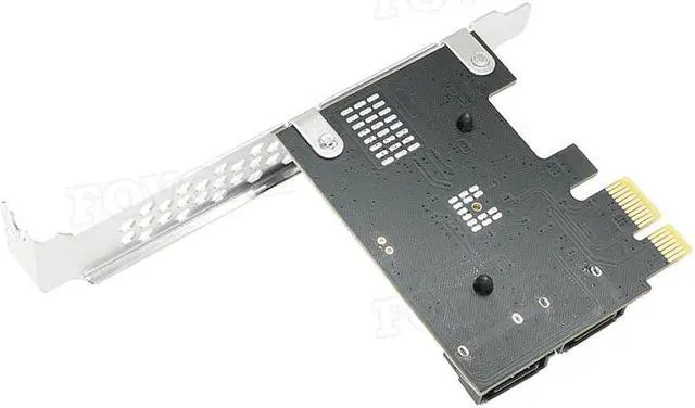 Alt view image 2 of 5 - PCI e adapter 2 ports 3.0 to PCIe x1 expansion adapter Card 3.0 PCIe PCI-e Converter Marvell 88SE9125