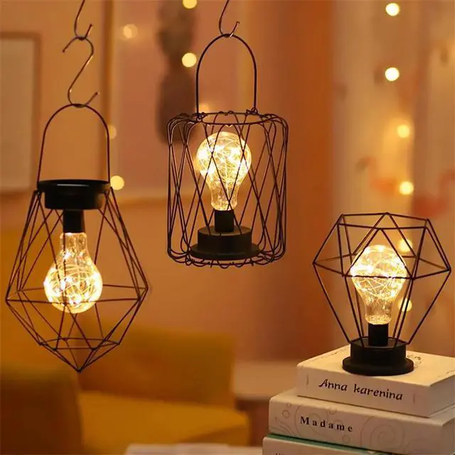 Alt view image 2 of 5 - Table Lamps For Bedroom Living Room LED Bedside Lamp Art Modern Bed Lamp Night Light Christmas Decoration Bedside Lamp