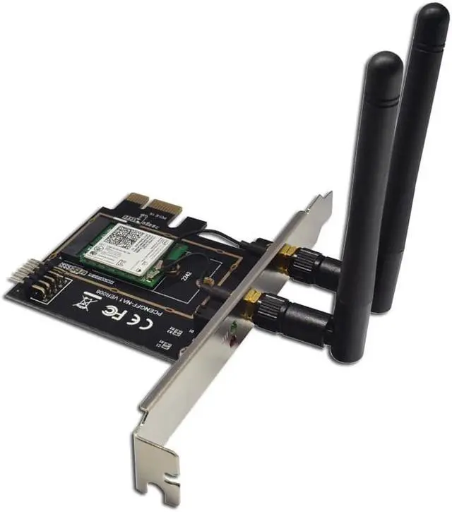 Alt view image 5 of 5 - Wifi Adapter M2 Ngff Key A-E To Mini Pci Express Wifi Raiser PCI-E 1X NGFF Wireless Support 2230 2242 Mini Pcie Network Card