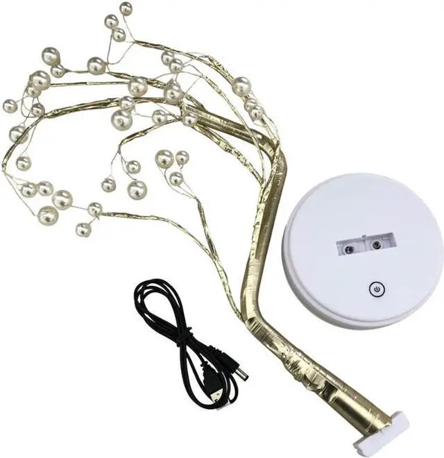 Alt view image 5 of 7 - 14 LED USB Charging Dimmable Reading Light Bendable Table Lamp Touch Sensor Reading Study Eye-Protection White light 3 Mode