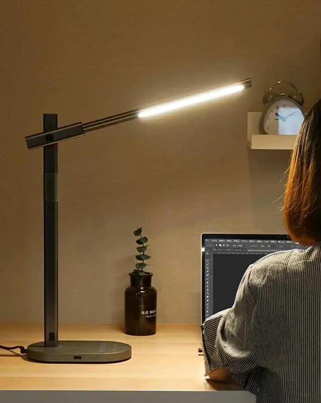 Alt view image 4 of 7 - LED Floor Lamps Lighting Living Room LED Floor Lamp Bedroom Dimming Nordic Office Standing Lamp Indoor Decor Table Lamp