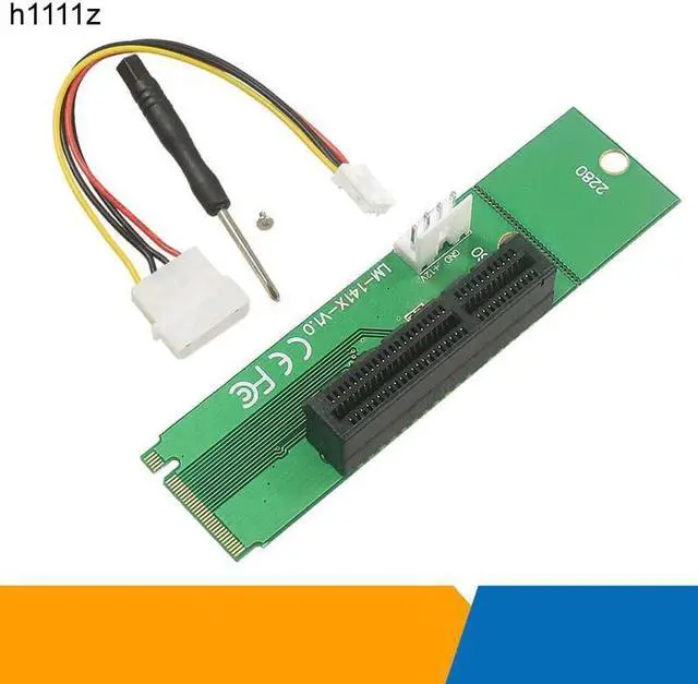 Main image of Profession Wholesale NGFF M2 to PCI-e 4x Slot Riser Card M key M.2 SSD Port to PCI Express adapter Convertor