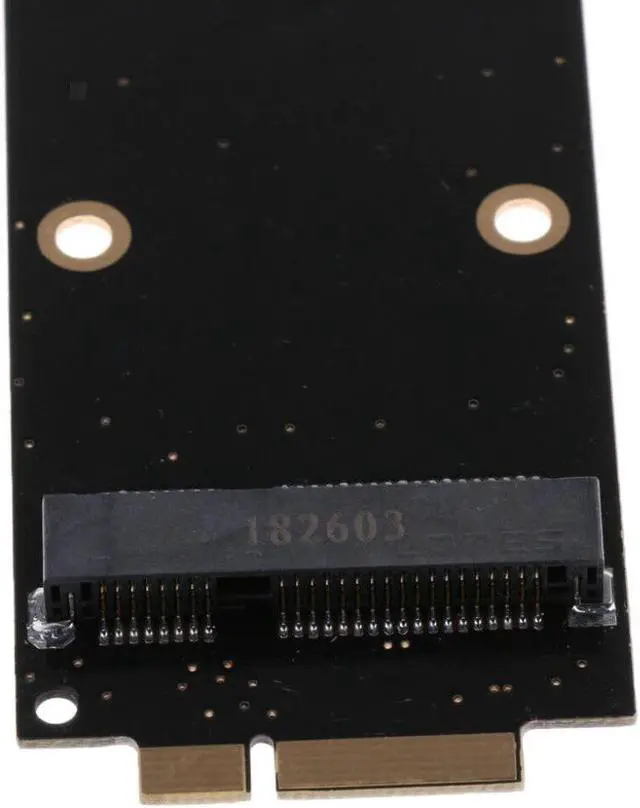 Alt view image 4 of 5 - to A1398 A1425 2012 and Early 2013 Adapter for MacBook Pro Retina SSD Replacement Mini PCIe SATA SSD Converter Card