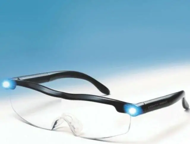 Main image of 1.6x Magnification Mighty Sight LED Light Glasses Reading Glasses Magnifying Glass LED Glasses Night Vision Glasses