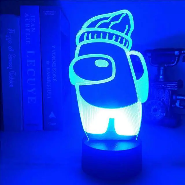 Alt view image 4 of 5 - Us LED Neon Sign Night Light 3D Illusion Table Lamp Indoor Decoration Lamps for Bedroom Remote Multicolor Children Lampara