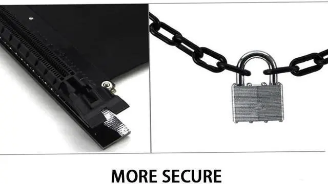 Alt view image 5 of 5 - Express 3.0 16X to E 16X Riser Extension Cable Graphics Cards 16X Slot -E Cable Connectors Riser Card for PC Host 15cm