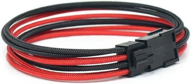 Alt view image 4 of 5 - Supply Extension Cable Kit- Mixed Color Sleeved ATX 24Pin, EPS 4+4Pin, PCI-E 6+2Pin, PCI-E 6Pin  Extension Cord