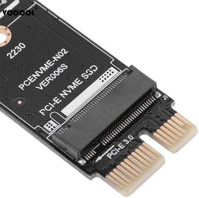 Alt view image 5 of 5 - Mini NVME Adapter Card M.2 to PCI-E3.0 1x High Speed Extension M Key NGFF Converter Card Module Support for