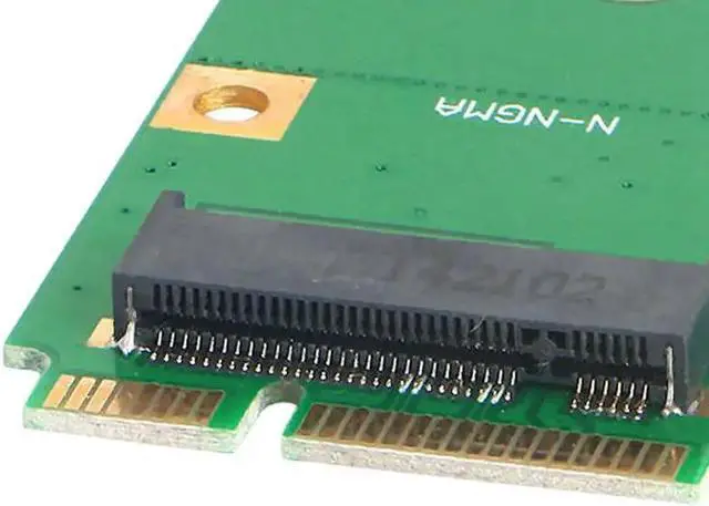 Alt view image 5 of 5 - Ngff Ssd To Mini Pci-E Msata Adapter Card Replacement Converter