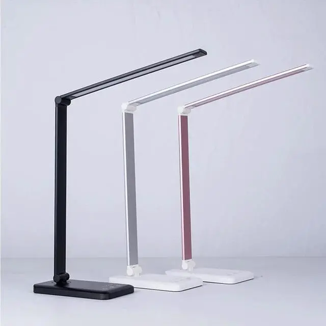 Alt view image 2 of 5 - 52PCS LED Desk Lamp 5 Color Modes x5 Dimable Levels Touch USB Chargeable Reading Eye-protect with timer Led Table lamp