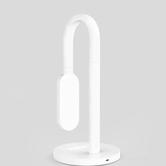 Alt view image 7 of 7 - LED Table Lamp student read desk lamp USB rechargeable study office table light Portable bending Bedside night light