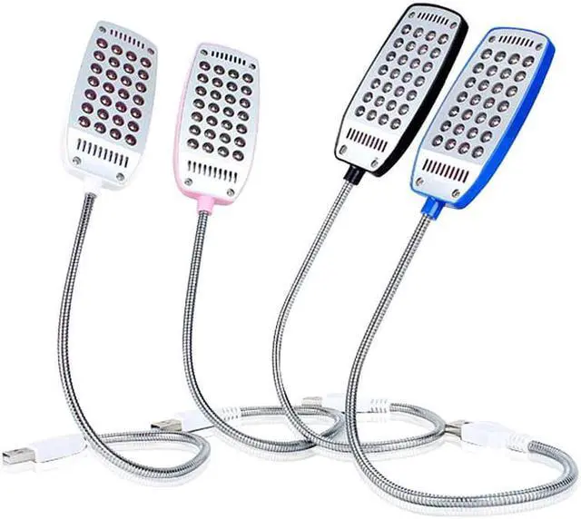 Alt view image 5 of 5 - Power Desk Lamps Flexible LED Light With Clip on the Table Students Study Lamps Bedside Night Lamp With Switch LED Lamp