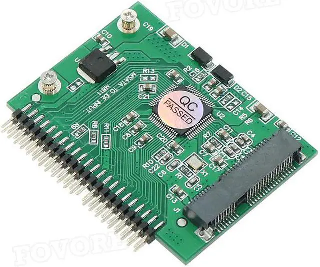 Alt view image 3 of 4 - PCI-e msata 1.8 SSD to 2.5 IDE inch HDD Hard Drive 3.3V 44pin Card PCI E express sata Converter Adapter For Laptop PC
