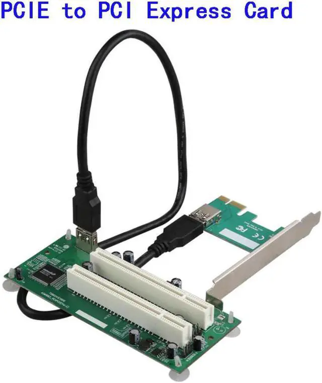 Alt view image 5 of 7 - VER006S PCI-E Riser Card 006S PCIE PCI Express 1x to 16x Extender Adapter USB 3.0 Cable SATA to 4Pin Power for GPU