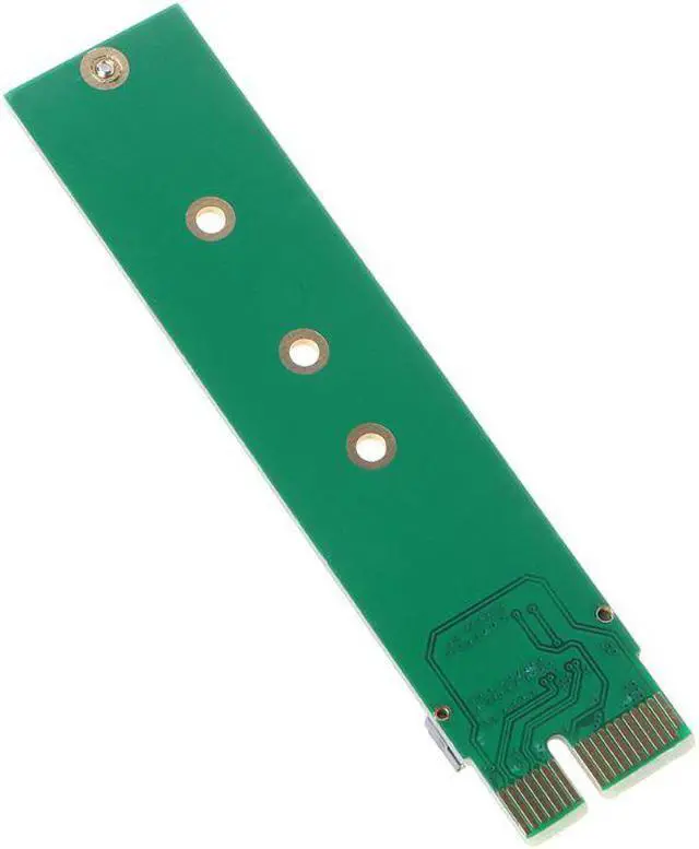 Alt view image 2 of 4 - PCI-E 3.0 1x x1 to NGFF M-key M key M.2 NVME AHCI SSD Vertical Adapter Card for XP941 SM951 PM951 960 EVO SSD