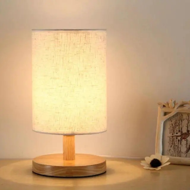 Main image of Lamp Night Light Warm White Gift Wood Table lamp Home Decor Accessories Lights Table lamp Dropshipping #40