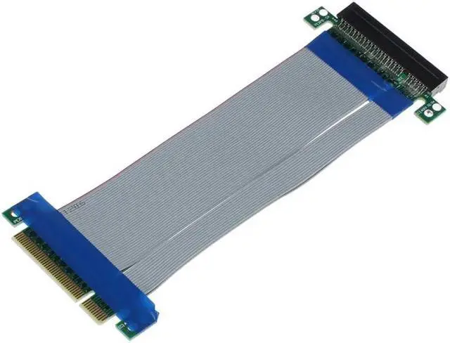 Alt view image 2 of 4 - Adapter Cable PCI-E Express 8X Riser Card Extender Extension Flexible Cord Ribbon Cable 2018 drop shipping