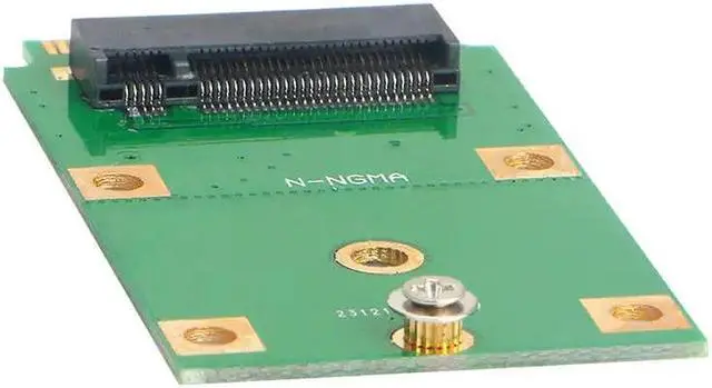 Alt view image 2 of 5 - Ngff Ssd To Mini Pci-E Msata Adapter Card Replacement Converter