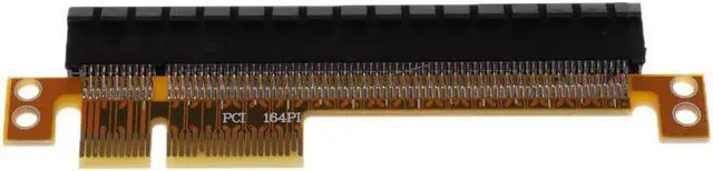 Alt view image 5 of 6 - Dovewill PCI-E PCI Express 4X to 16X Adapter Riser Card Converter Adapter Board PCI-E 4X to 16X Extension Cards