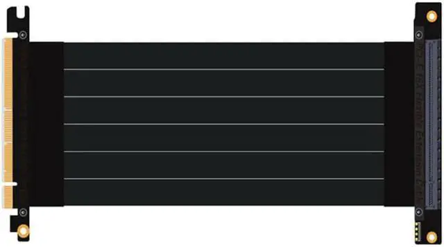 Alt view image 2 of 5 - 3.0 16x To Pcie X16 Riser Extension Cable ie Cards 16x Slot Pci-e Cable Connector Stable for PC Host 15cm