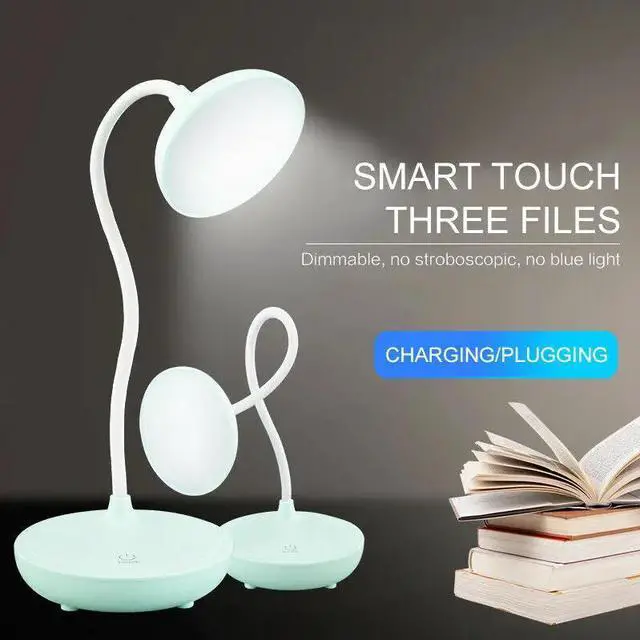 Alt view image 2 of 5 - Touch Sensor USB Charge LED Desk Table Night Bedside Reading Lamp Light Flexible Adjustment Charging Plugging Lamp