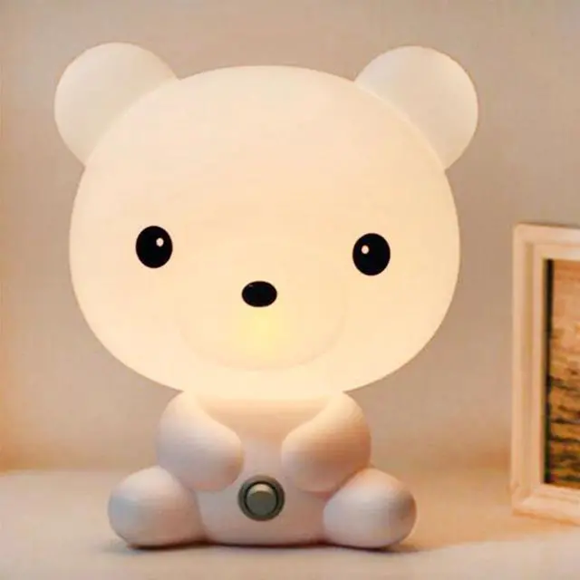 Main image of Night light Cute panda bear table desk lamp LED Children Baby Gifts Sleep lamp For Bedroom bedside indoor decor Lighting