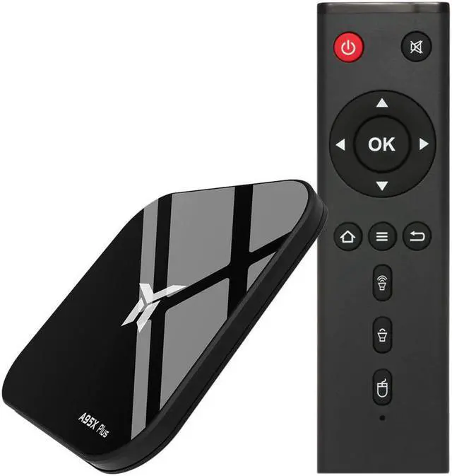 Main image of PLUS Smart TV BOX Android 8.1 TV Box HD Media Player 4GB DDR4 32GB EMMC Quad-core S905Y2 DDR4 4K H.265 2.4G5G WIFI USB 3.0