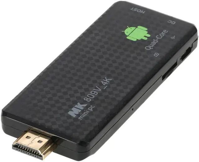 Alt view image 2 of 5 - V Android 7.1 TV Dongle RK3229 Quad-Core 1G / 8G UHD 4K HD Mini PC Miracast / DLNA H.265 WiFi Smart Media Player EU Plug