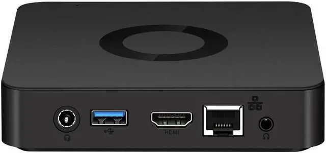Main image of quad core Gemini Lake N4100 windows 10 mini pc 4Gb 64Gb support M.2 Hdmi/Vga display 1000M lan windows 10 media tv box