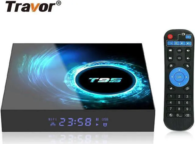 Alt view image 5 of 5 - TV Box Quad Core Smart  9.0 TV BOX  4K HDTV Television Box WIFI HDMI Set-top box Media Player for Home Video Game