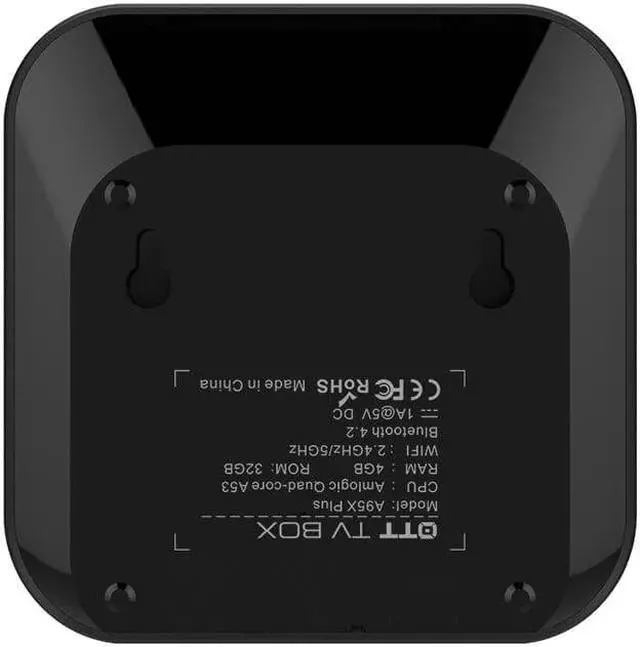 Alt view image 4 of 5 - PLUS Smart TV BOX Android 8.1 TV Box HD Media Player 4GB DDR4 32GB EMMC Quad-core S905Y2 DDR4 4K H.265 2.4G5G WIFI USB 3.0