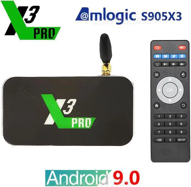 Alt view image 2 of 5 - X3 PLUS X3 PRO 4GB DDR4 RAM 64GB Smart Android 9.0 TV Box Amlogic S905X2 2.4G/5G WiFi 1000M LAN Bluetooth HDMedia Player