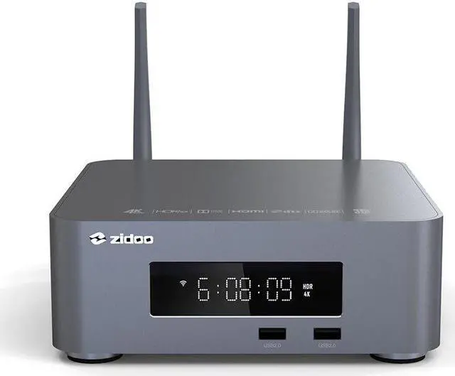Alt view image 3 of 5 - Z10 Pro Android 9.0 Tv Smart Box 2G DDR4 32G EMMC Qhtv Vision HDR10+ TV Box 4K HDMI 2.0 Wireless HDD Bay Up To 14TB Z10 Tv