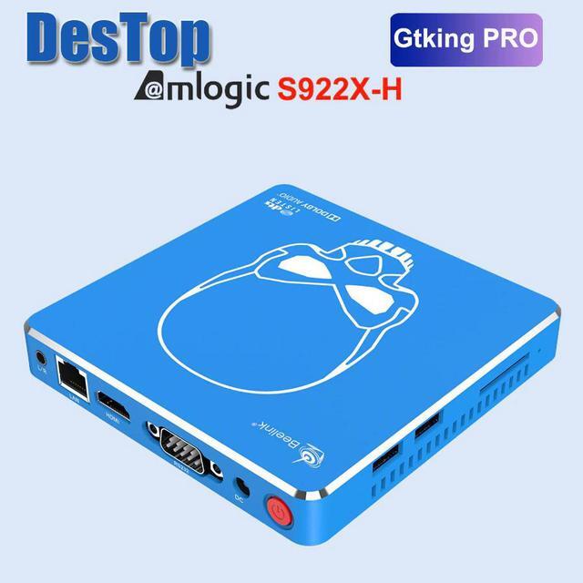 Alt view image 4 of 5 - Beelink GT-King Pro Smart TV BOX Hi-Fi Lossless Amlogic S922X-H Hexa Core Android 9.0 4GB RAM 64 ROM DTS Listen Dolby Audio 4K