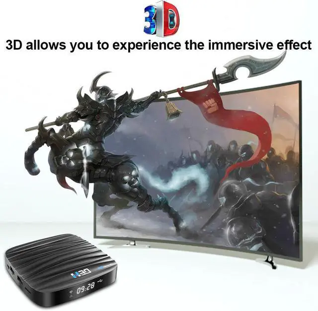 Alt view image 3 of 5 - TV Box Android 10 4GB 64GB Google Voice Assistant YouTube 4k H.265 Media Player 3D Video TV Box Android Set Top Box