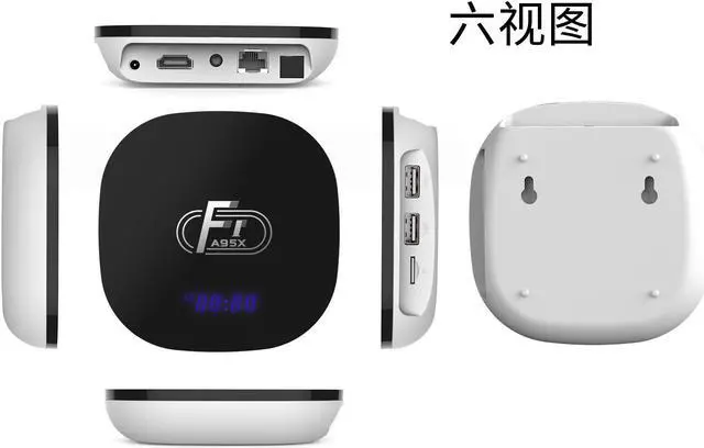 Alt view image 5 of 5 - F1 Android 8.1 Smart TV Box Amlogic S905W Chip 2GB 16GB TV BOX 4K 2.4G WiFi Youtube smart tv android tv box Media Player