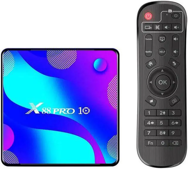 Main image of PRO 10 Android 10.0 Smart TV Box UHD 4K Media Player RK3318 4GB/64GB 2.4G/5G Dual-Band WiFi BT4.0(US Plug)