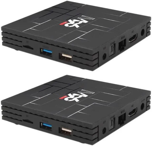 Main image of TV BOX Android 9.0 4G + 32G 5G Dual-Band WiFi Hotspot Set-Top Box TV Box with Infrared Remote Control