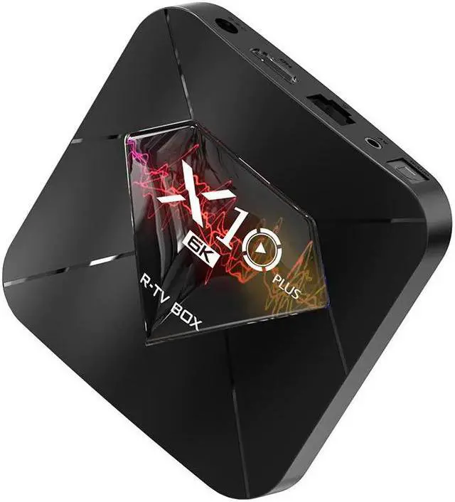 Alt view image 3 of 5 - BOX X10 Plus Android 9.0 Smart TV Box Allwinner H6 2.4G WiFi 4GB RAM 32GB/64GB ROM Set Top Box USB3.0 H.265 6K Media Player