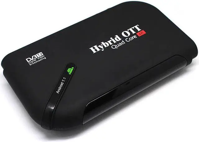 Alt view image 5 of 5 - DVB T2 & Android Two-IN-One TV Box Android 7.1 Amlogic S905D 1GB 8GB H.264 Smart Set Top Boxes Support WIFI Media Player