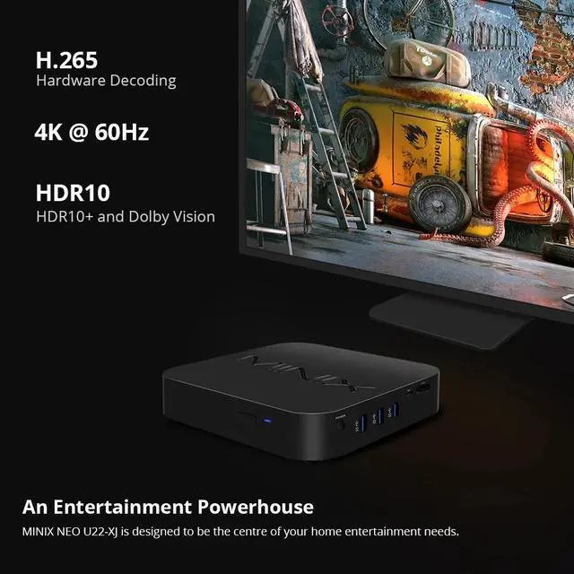 Alt view image 3 of 5 - NEO U22-XJ TV BOX Android 9.0 Box 4/32GB Smart TV BOX Dolby Vision Dolby Audio 4K TV Box Android Media Hub 2.4G/5.0G WiFi