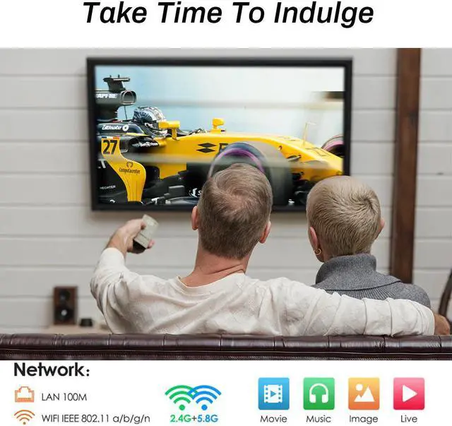Alt view image 5 of 5 - 10.0 TV BOX bluetooth 4k 3D 2.4G&5.8G Wifi  4k 3D Youtube HDR+ High Qualty Very Fast Box  4GB 32GB 64GB 128G ROM