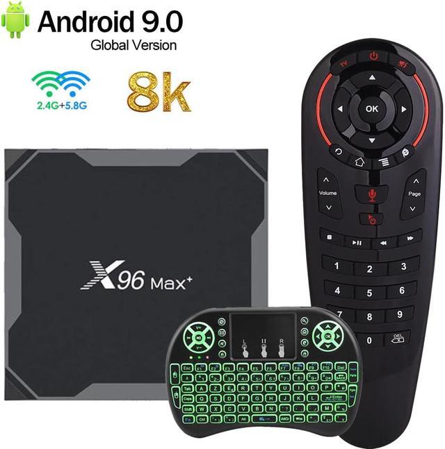  X96 Max Plus Smart TV Box Amlogic S905X3 Android 9.0 Quad Core  4GB 64GB 2.4G/5G Dual WiFi BT4.0 USB3.0 1000M Ethernet Support 4K HD Set  top Box : Electronics
