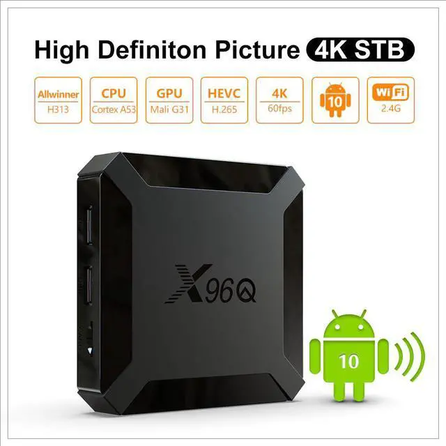 Alt view image 4 of 5 - Best neox iptv box Q android tv box 10 neo tv pro 1G 8G 2G 16G neo x smart ip tv set top box