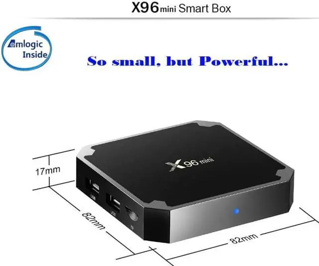 Alt view image 5 of 5 - Mini 4K TV Box Android 7.1.2 Internet Media Player 2.4GHz WiFi 16G EU plug