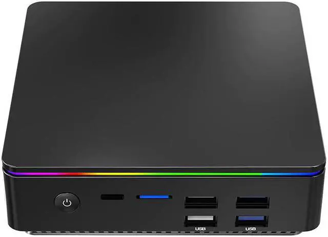 Alt view image 5 of 5 - Windows 10 Mini PC 4GB RAM 64GB ROM  Cherry Trail Z8350 Media Player 2.4G 5G WiFi 1000M LAN Bluetooth Smart TV Box